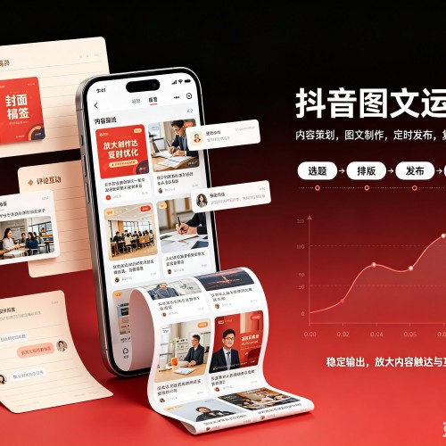 霞山抖音图文代运营服务